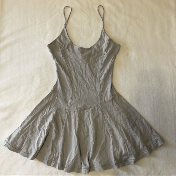 ✨SALE✨ NWT Free People Lavender Grey Mini Sundress - Picture 3 of 7